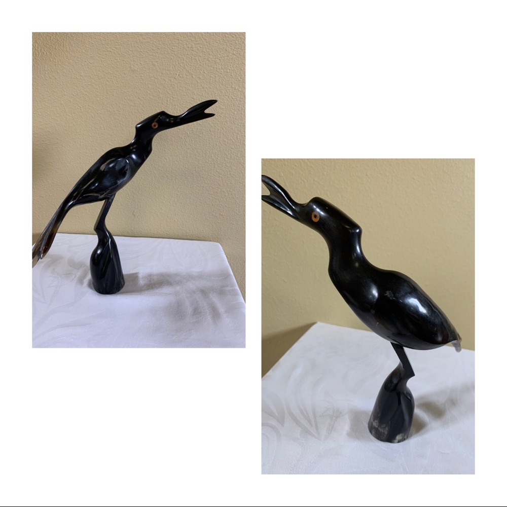 African Handcarved Bird